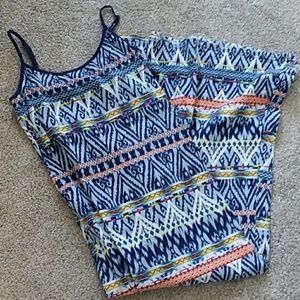 *LAST PRICE DROP* Aztec/boho maxi dress size L